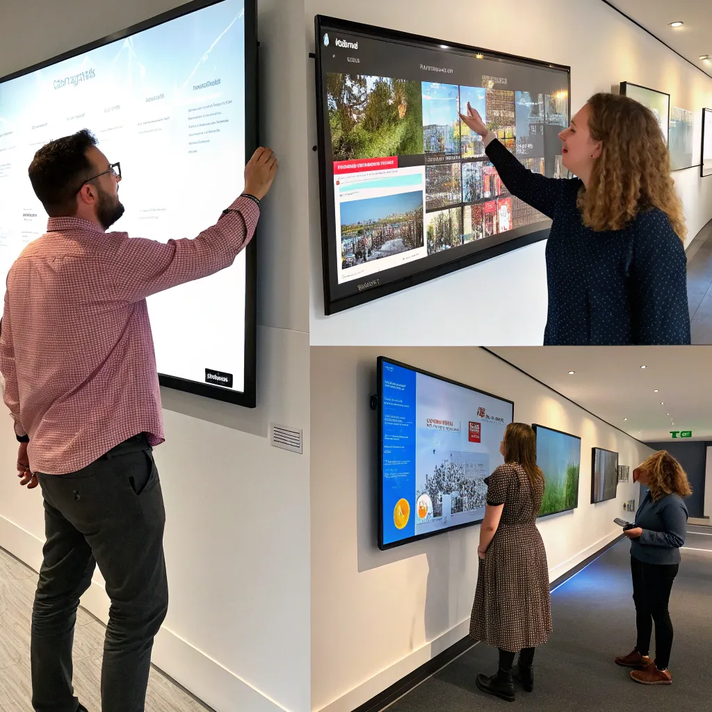 Interactive slideshows